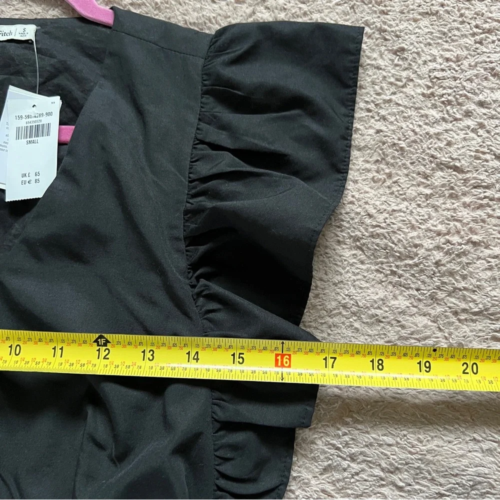 NWT Abercrombie & Fitch Tiered Mini Dress Kentucky Derby Women's Size S - Picture 5 of 7